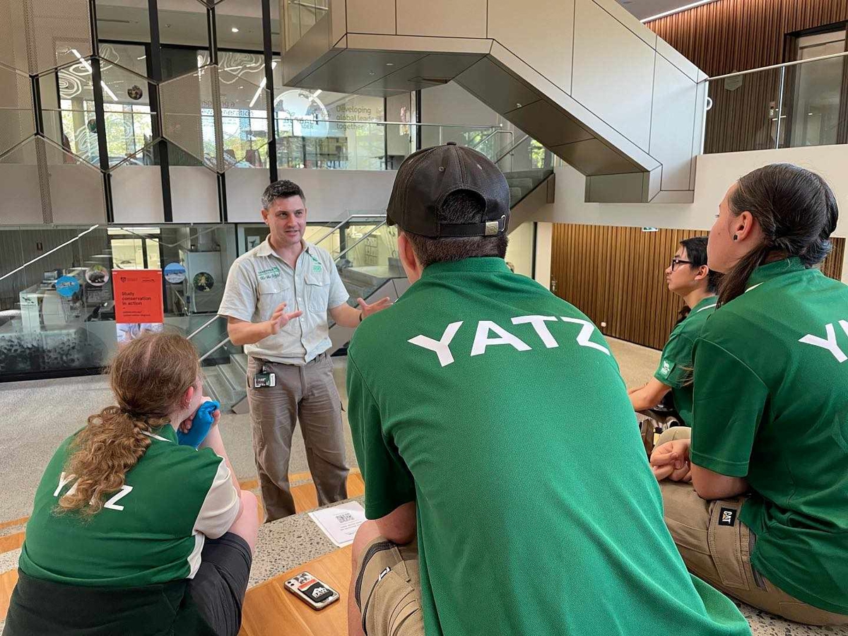 YATZ Students at Taronga Zoo Sydney
