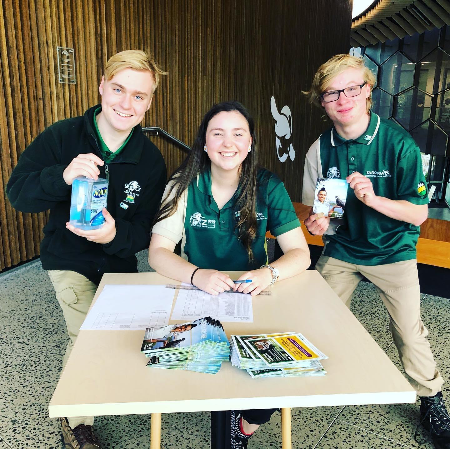YATZ leaders helping out at Sydney