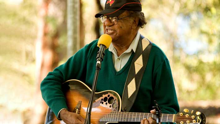 Col Hardy OAM has been recognised for his musical talent through the Tamworth Country Music Festival’s ‘Golden Guitar’ award