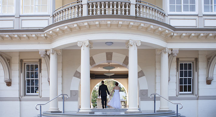 Taronga's Heritage Archway provides a beautiful photo opportunity