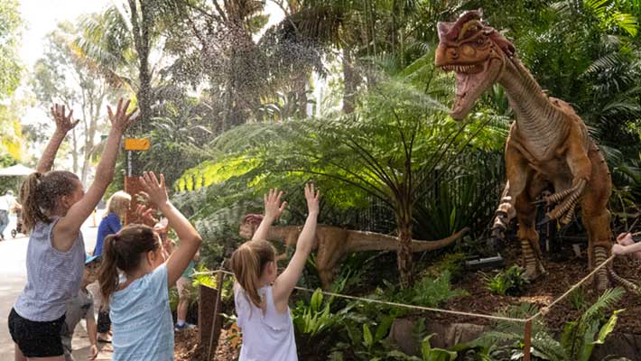 Come back again and play with our dinosaurs